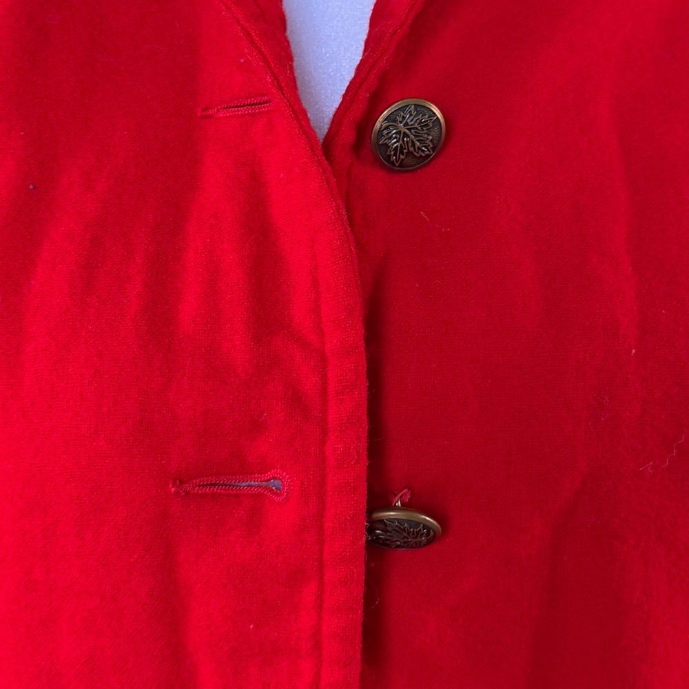 Pendleton Vintage Red Women's Blazer - Picture 4 of 7